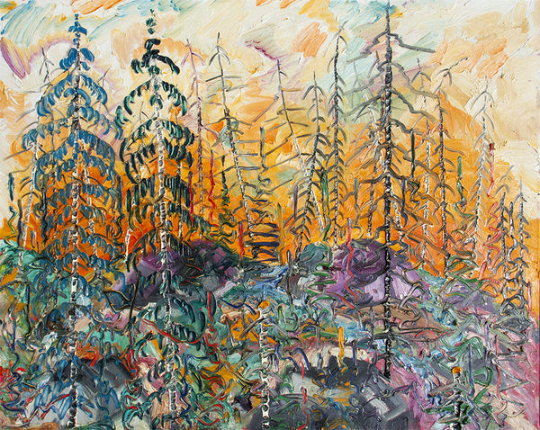 Alex Cameron artwork 'Thicket #2' available at Bau-Xi Gallery Toronto, Ontario