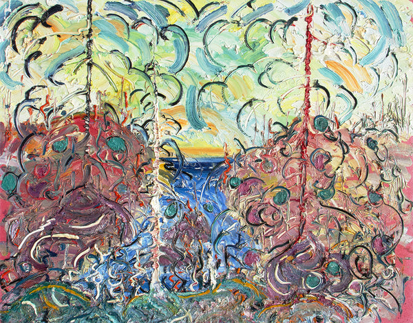Alex Cameron artwork 'Salmon Chute' available at Bau-Xi Gallery Toronto, Ontario