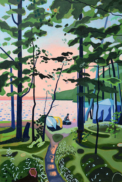 Mel Gausden artwork 'The Importance of Being Idle' available at Bau-Xi Gallery Toronto, Ontario