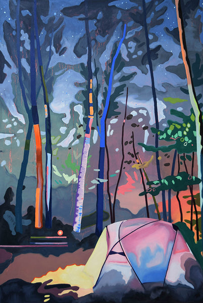 Mel Gausden artwork 'Standing on the Shoulders of Giants' available at Bau-Xi Gallery Toronto, Ontario