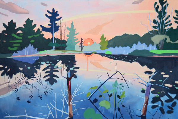 Mel Gausden artwork 'The Weight of it All (I Just Need a Minute)' available at Bau-Xi Gallery Toronto, Ontario