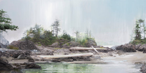 Steven Nederveen artwork 'Finding Home at the Edge of the Ocean' available at Bau-Xi Gallery Toronto, Ontario