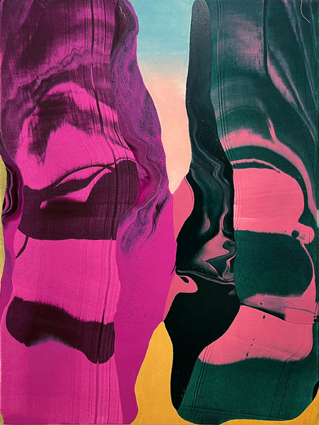 Kathryn Macnaughton artwork 'Waves of Excess' available at Bau-Xi Gallery Toronto, Ontario