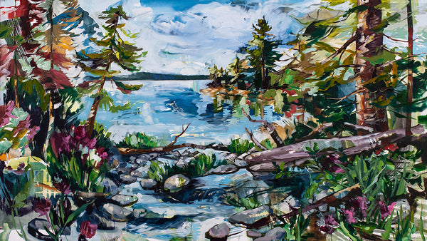 Cori Creed artwork 'Into the Clear' available at Bau-Xi Gallery Toronto, Ontario