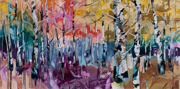 Cori Creed artwork 'Seasons Overlap' available at Bau-Xi Gallery Toronto, Ontario