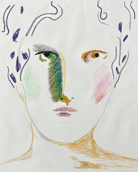 Erin Armstrong artwork 'Untitled Portrait' available at Bau-Xi Gallery Toronto, Ontario