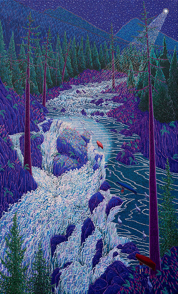 Kyle Scheurmann artwork 'Moonweed' available at Bau-Xi Gallery Toronto, Ontario