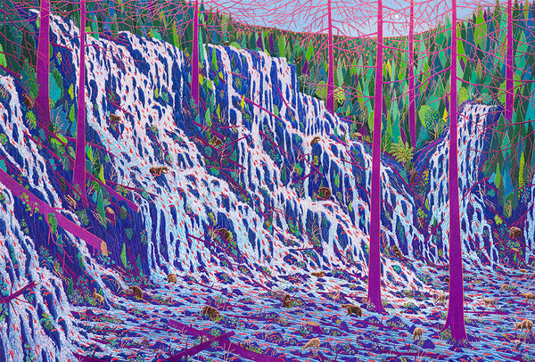 Kyle Scheurmann artwork 'We're All In This Together' available at Bau-Xi Gallery Toronto, Ontario