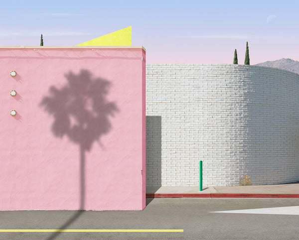 George Byrne artwork 'Desert Collage' available at Bau-Xi Gallery Toronto, Ontario