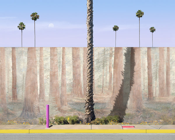 George Byrne artwork 'Mural Wall, Venice' available at Bau-Xi Gallery Toronto, Ontario