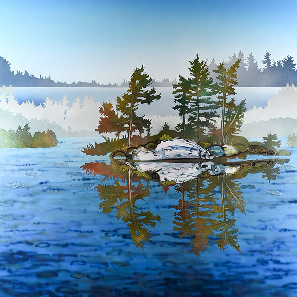 Sheila Kernan artwork 'Finding Even Ground' available at Bau-Xi Gallery Toronto, Ontario