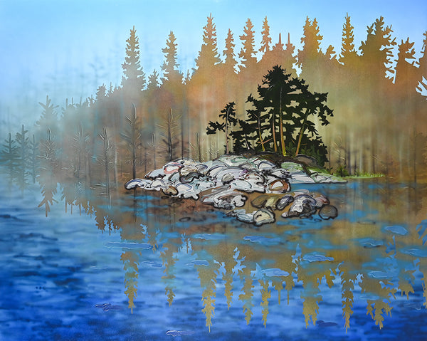 Sheila Kernan artwork 'Old Traditions' available at Bau-Xi Gallery Toronto, Ontario