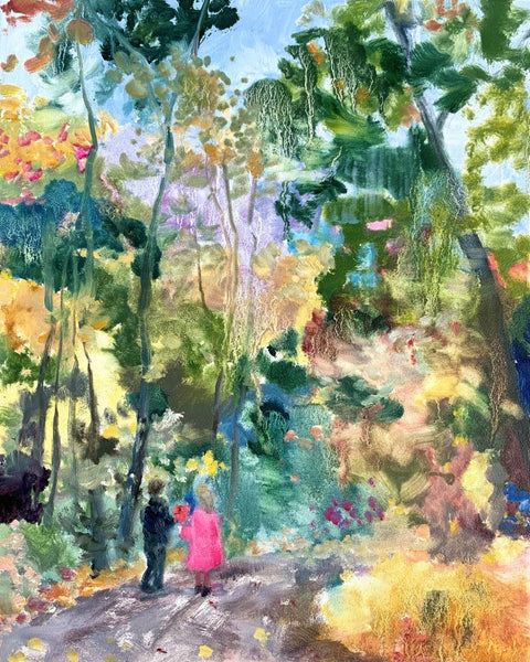 Darlene Cole artwork 'Dance in a Storm (giving forest)' available at Bau-Xi Gallery Toronto, Ontario