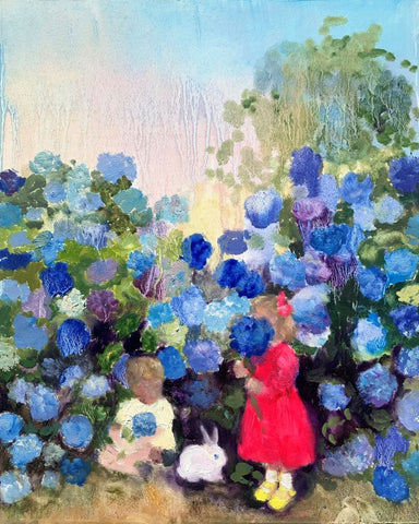 Dance in a Storm (blue hydrangea melody)