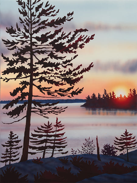 Gavin Lynch artwork 'To The East' available at Bau-Xi Gallery Toronto, Ontario