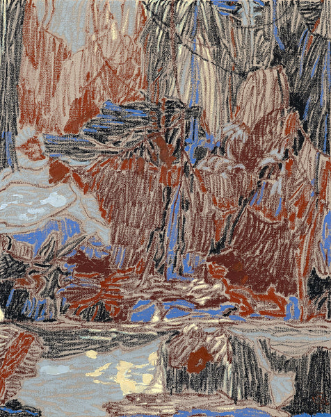 Anne Griffiths artwork 'Pendant' available at Bau-Xi Gallery Toronto, Ontario