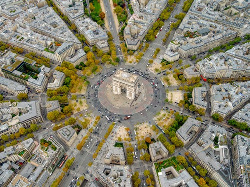 Jeffrey Milstein artwork 'Arc de Triomphe 10' available at Bau-Xi Gallery Toronto, Ontario