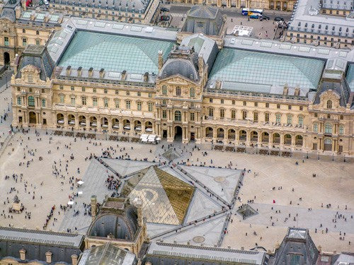 Jeffrey Milstein artwork 'Louvre 10' available at Bau-Xi Gallery Toronto, Ontario