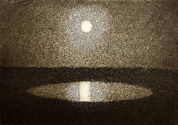 Hugh Mackenzie artwork 'Puddle by Moonlight' available at Bau-Xi Gallery Toronto, Ontario