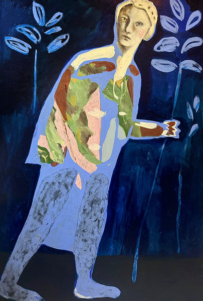 Erin Armstrong artwork 'Night Walker' available at Bau-Xi Gallery Toronto, Ontario