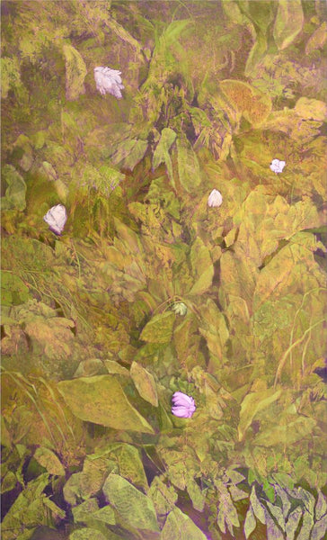 Robert Marchessault artwork 'Mur Vivant VI' available at Bau-Xi Gallery Toronto, Ontario