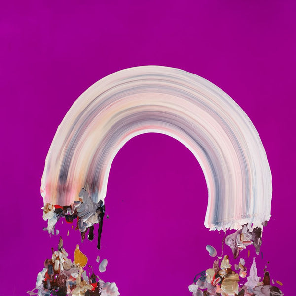 Janna Watson artwork 'Munching My Muffin and the Sky is Turning Purple' available at Bau-Xi Gallery Toronto, Ontario