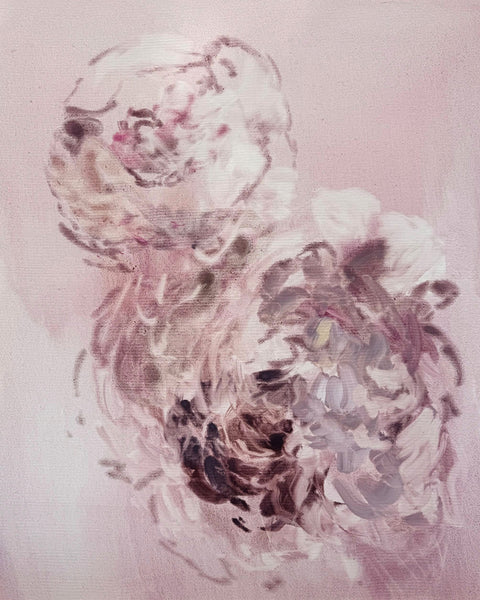 Darlene Cole artwork 'Love Song (peonies at first blush)' available at Bau-Xi Gallery Toronto, Ontario