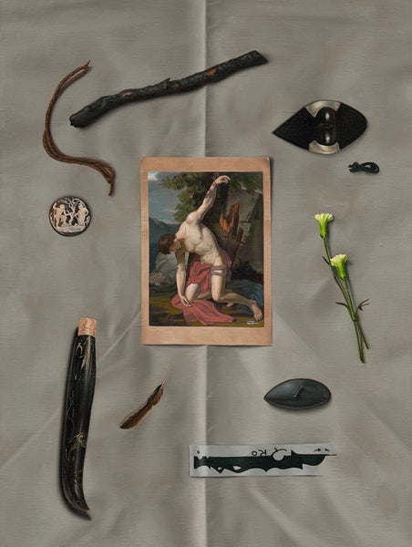 Ian Stone artwork 'The St. Sebastian Archive' available at Bau-Xi Gallery Toronto, Ontario