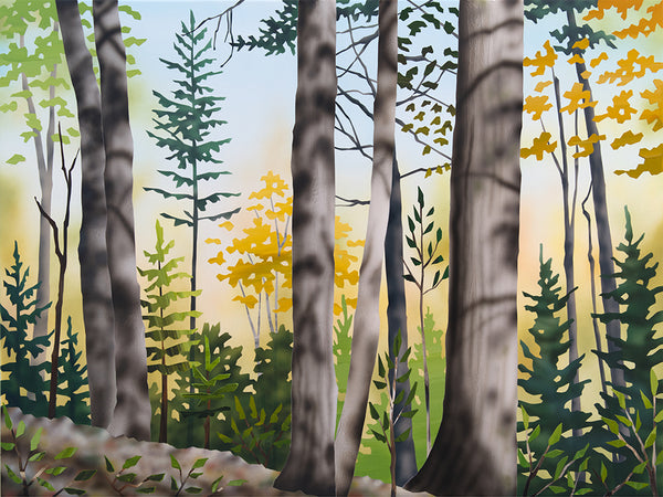 Gavin Lynch artwork 'Same Place, Different Time' available at Bau-Xi Gallery Toronto, Ontario