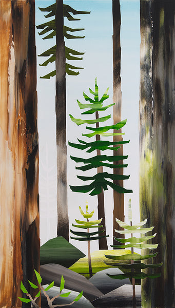 Gavin Lynch artwork 'Along The Way I' available at Bau-Xi Gallery Toronto, Ontario