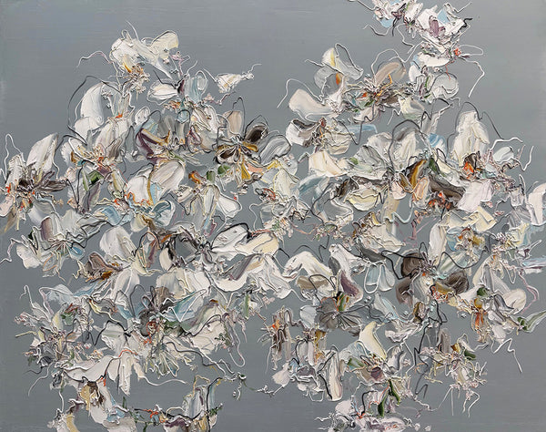 Nicole Katsuras artwork 'Where Clouds Mirror Gardens' available at Bau-Xi Gallery Toronto, Ontario