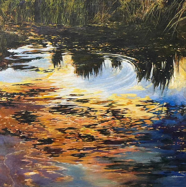 Ken Wallace artwork 'Dawn Breaks, David Bay' available at Bau-Xi Gallery Vancouver