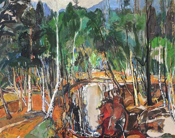 David T. Alexander artwork 'When Lost, Think Place' available at Bau-Xi Gallery Vancouver