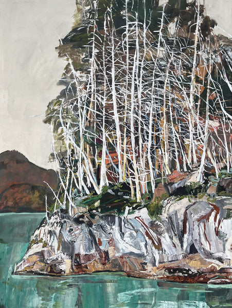 David T. Alexander artwork 'Coastal North, Bleached' available at Bau-Xi Gallery Vancouver