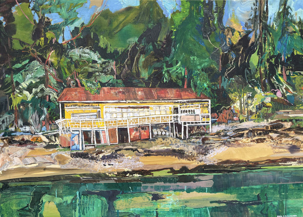 David T. Alexander artwork 'Grandma had five sons and one daughter, she was a saint' available at Bau-Xi Gallery Vancouver