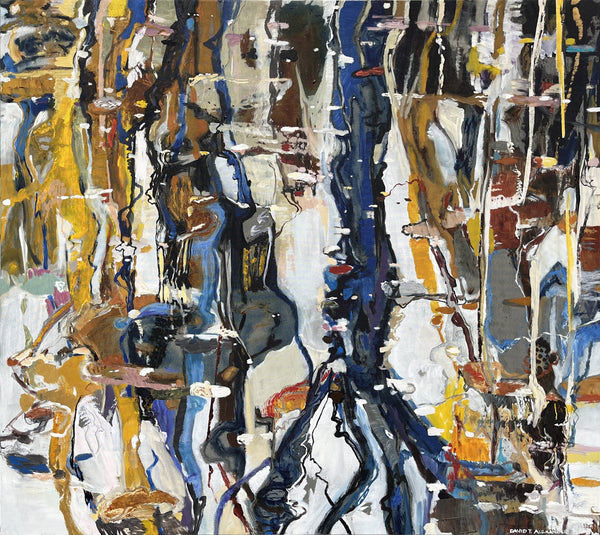 David T. Alexander artwork 'Enter The Blues in Reverse' available at Bau-Xi Gallery Vancouver