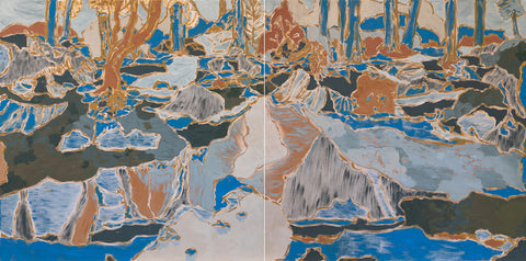 A Glint Of Grace (diptych)