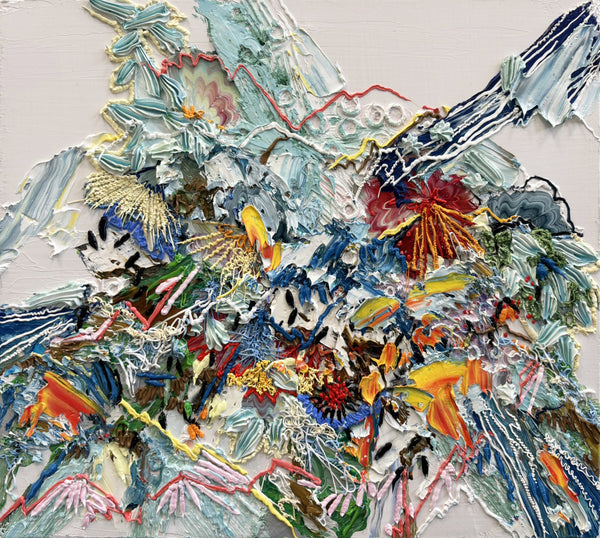 Nicole Katsuras artwork 'Coral Constellation' available at Bau-Xi Gallery Vancouver