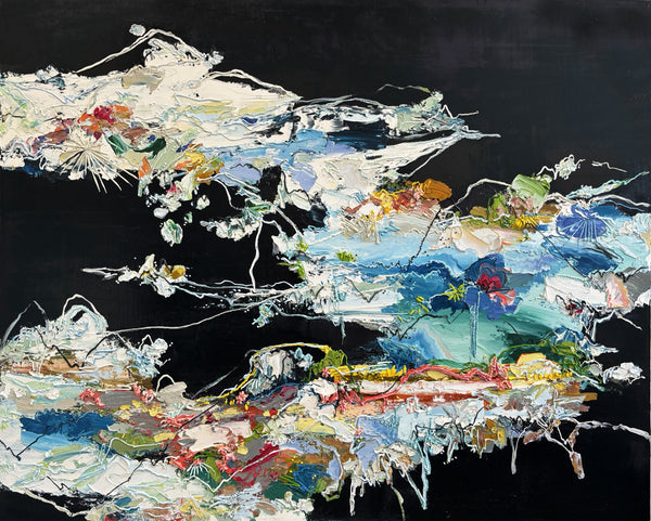 Nicole Katsuras artwork 'Plight Of A Panther' available at Bau-Xi Gallery Vancouver