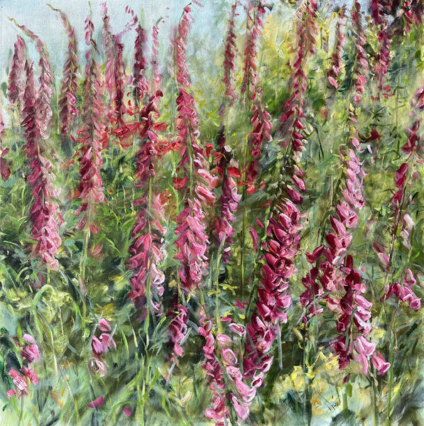 Jamie Evrard artwork 'Foxglove Meadow
Foxglove Meadow' available at Bau-Xi Gallery Vancouver