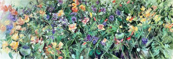 Jamie Evrard artwork 'Meadow' available at Bau-Xi Gallery Vancouver