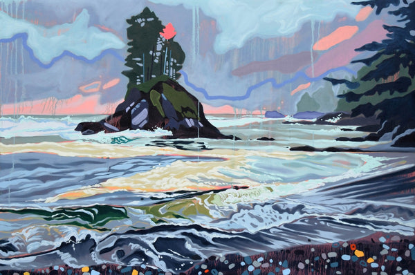 Melanie Gausden artwork 'Stranded' available at Bau-Xi Gallery Vancouver