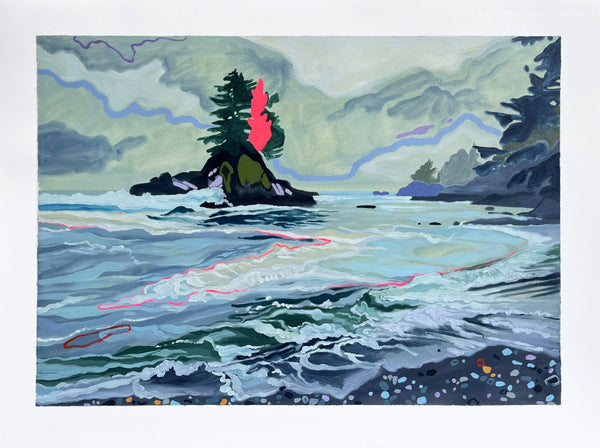 Melanie Gausden artwork 'Study for Stranded' available at Bau-Xi Gallery Vancouver