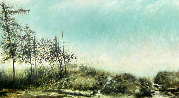 Sheri Paisley (Bakes) artwork 'Ocean Fog' available at Bau-Xi Gallery Vancouver