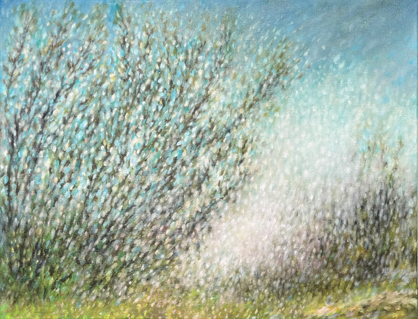 Sheri Paisley (Bakes) artwork 'Sunny Day Down Peninsula Road' available at Bau-Xi Gallery Vancouver