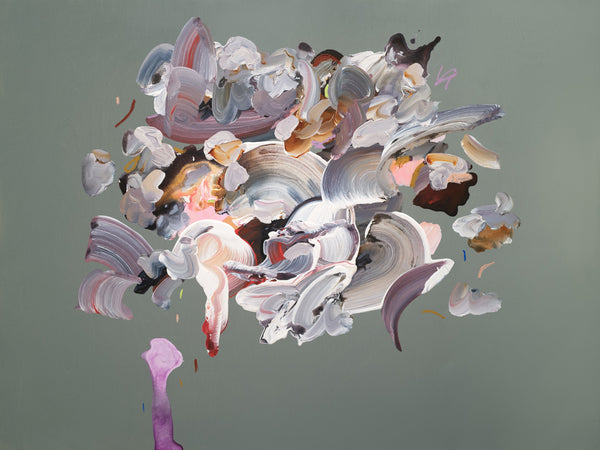 Janna Watson artwork 'Drizzling Words' available at Bau-Xi Gallery Vancouver