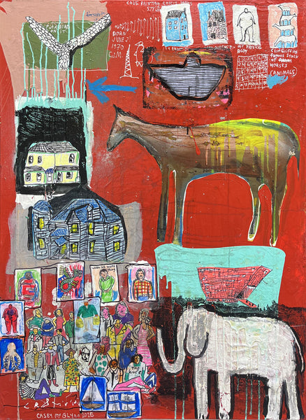 Casey McGlynn artwork 'When We Were Young' available at Bau-Xi Gallery Vancouver