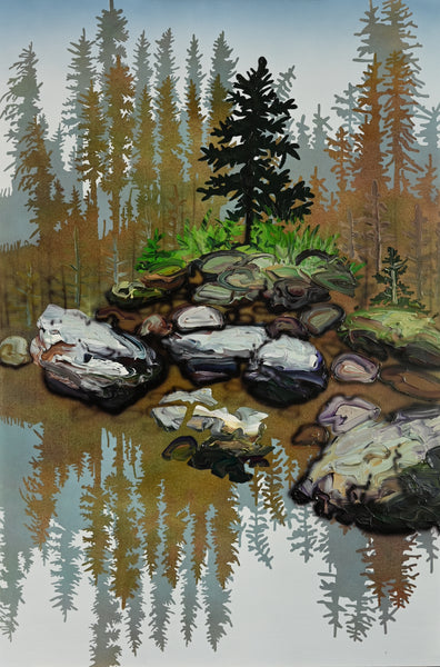 Sheila Kernan artwork 'The Pause that Feeds' available at Bau-Xi Gallery Vancouver