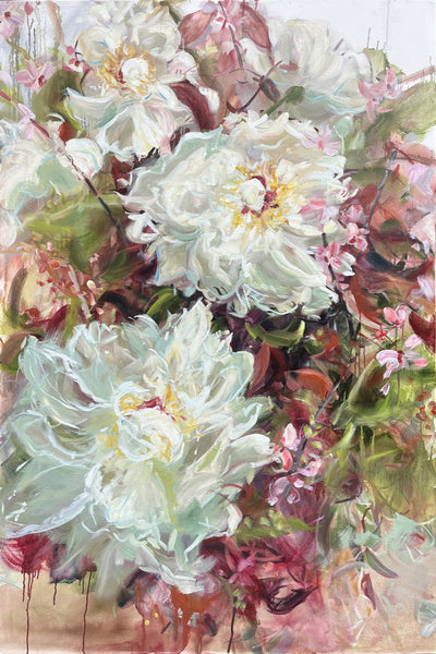 Jamie Evrard artwork 'On Waking Early' available at Bau-Xi Gallery Vancouver
