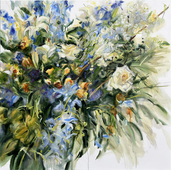Jamie Evrard artwork 'August's Extravagance' available at Bau-Xi Gallery Vancouver